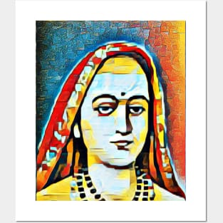 Adi Shankara Abstract Portrait | Adi Shankara Artwork 2 Posters and Art